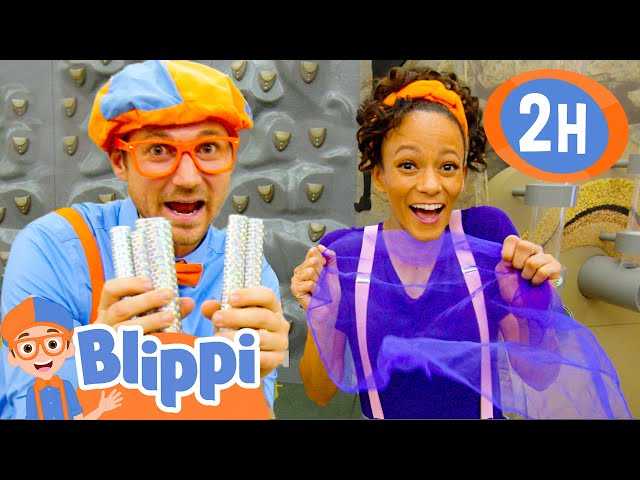 Blippi and Meekah Learn and Play at Discovery Cube Museum! | 2 HOURS OF BLIPPI TOYS!