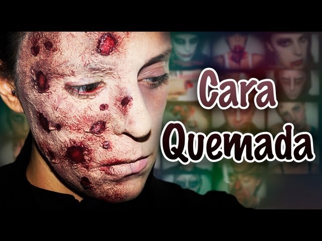 Maquillaje Halloween Cara Quemada (Freddy Krueger) Makeup FX #5 | Silvia Quiros