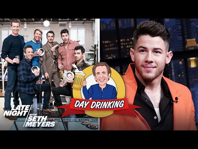 Seth and the Jonas Brothers Go Day Drinking and Nick Jonas Shares How He Felt