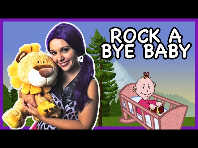 Rock a Bye Baby | Nursery Rhyme Lullaby Kids Song on Tea Time with Tayla