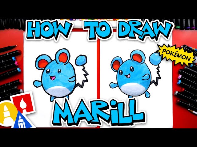 How To Draw Marill Pokémon