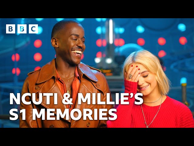 Ncuti Gatwa and Millie Gibson's favourite memories from Season 1 🥰 Doctor Who - BBC