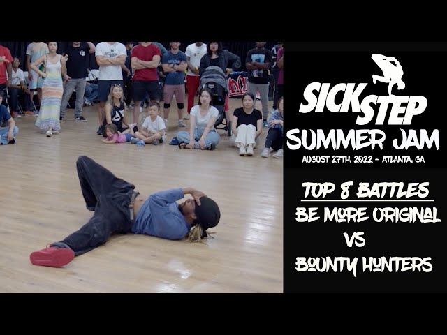 Sick Step Summer Jam competition | Be More Original vs. Bounty Hunters dance battle| BboyCrumbs