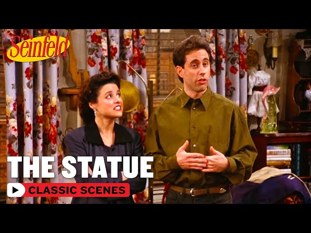 Jerry Thinks He's Been Robbed By His Cleaner | The Statue | Seinfeld