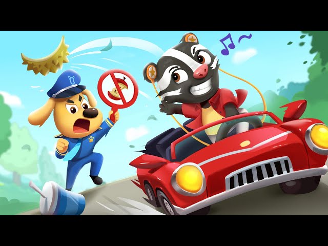 Don't Throw Things Out of Window | Safety Cartoon | Kids Cartoon | Sheriff Labrador | BabyBus