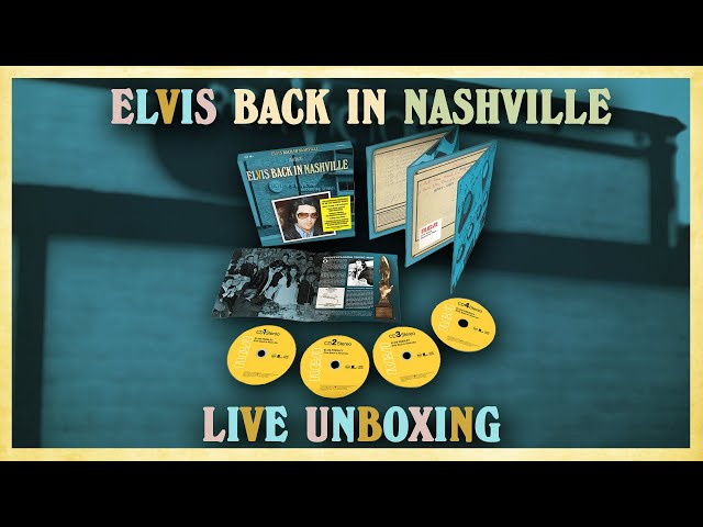 Elvis - Back In Nashville - Live Unboxing