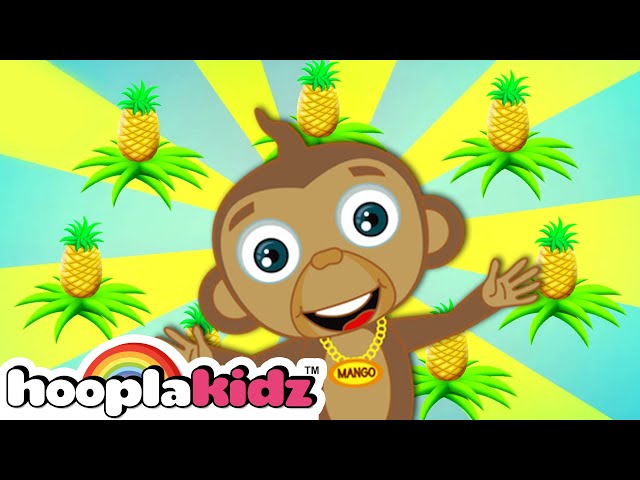 Fun Kids Songs | One Pineapple Two Pineapple | HooplaKidz Nursery Rhymes