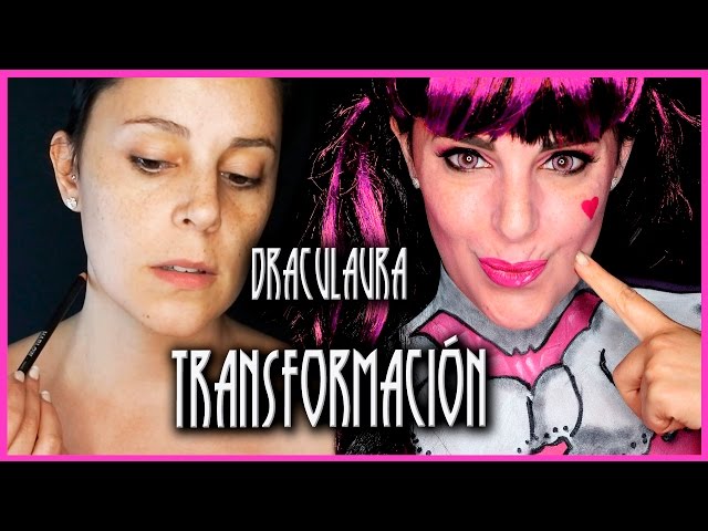 Transformación en Draculaura de Monster High | Silvia Quiros