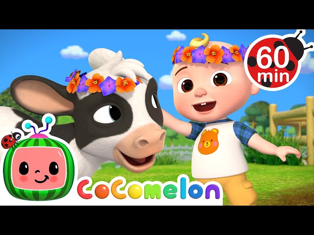 Baby Farm Animals Song! + MORE CoComelon Nursery Rhymes & Kids Songs