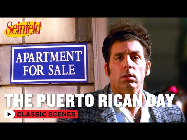 Kramer Takes Extreme Measures To Use A Bathroom | The Puerto Rican Day | Seinfeld