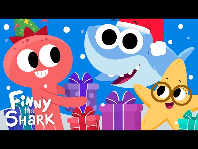 Merry Christmas, Finny! | Finny The Shark | Cartoon For Kids