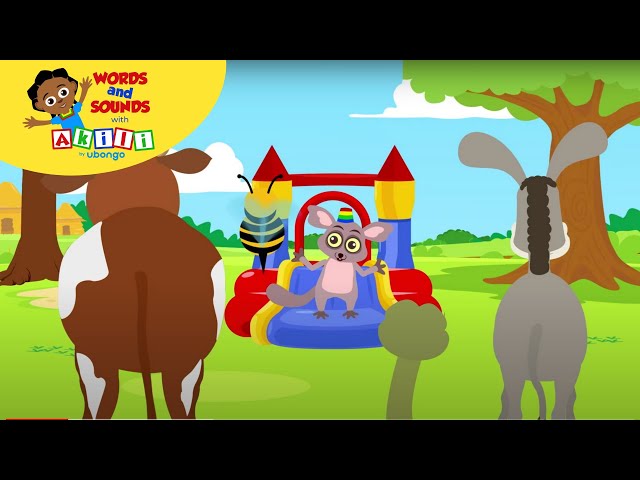 Bush Baby Consonants with Friends | Learn about words and sounds | Learning videos for toddlers