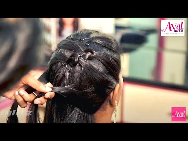 Simple Party Hairstyles | Puff Hairstyles | Hairstyles for medium or long hair