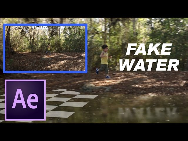 Fake Water - Adding Pretend Water in After Effects