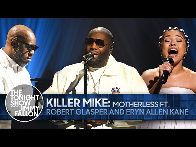 Killer Mike: Motherless ft. Robert Glasper and Eryn Allen Kane | The Tonight Show