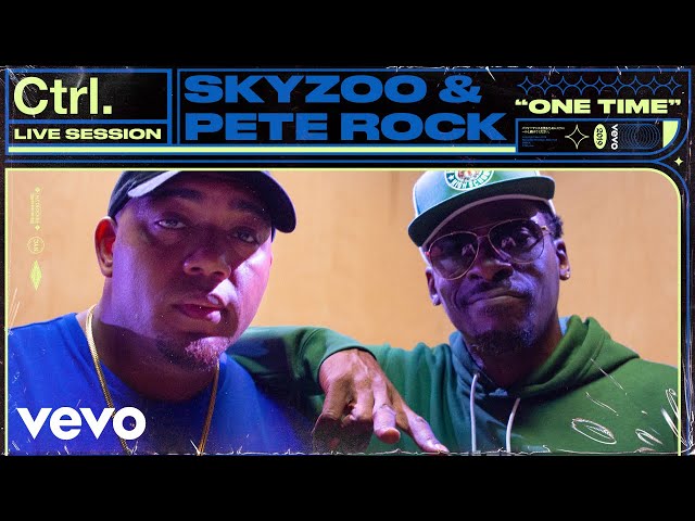 Skyzoo & Pete Rock - "One Time" Live Session | Vevo Ctrl