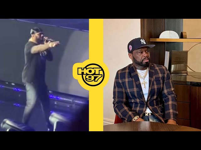 50 Cent Pops Up At Nicki Minaj Show & Shouts Out Sex Workers