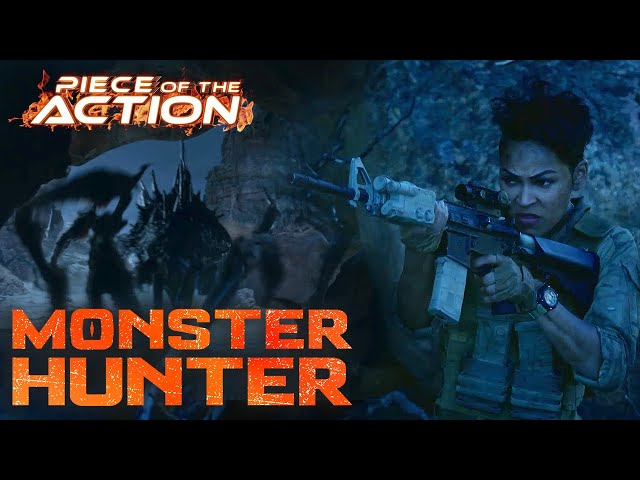 Monster Hunter (2020) | Fire Power Fight Against The Nerscyllas