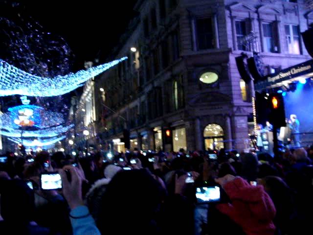 Regent Street Lighting Ceremony - London, England 2010