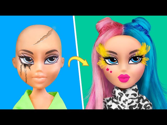 Doll Makeup and Hairstyle Ideas / 6 DIY Barbie Hacks and Crafts