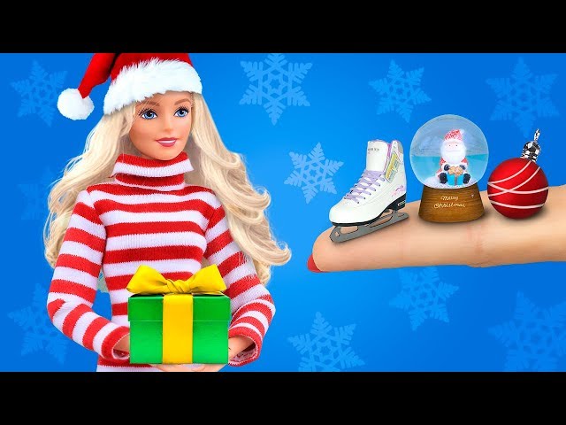 25 Clever Barbie Hacks And Crafts / Barbie Christmas Ideas