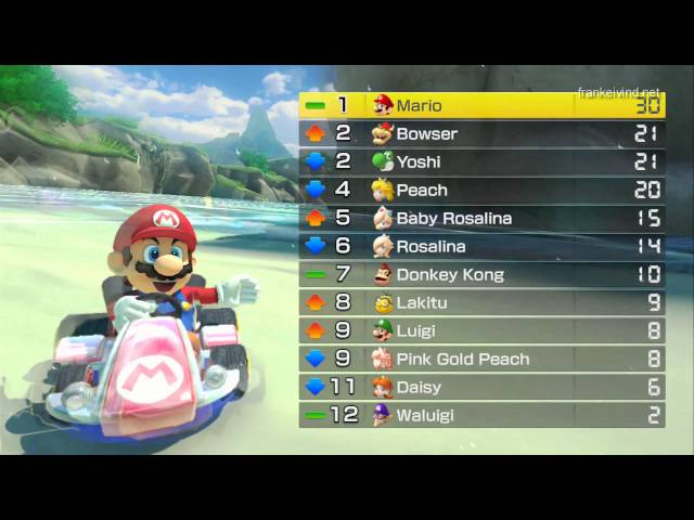 Mario Kart 8: Star Cup 50cc (Wii U gameplay, part 3/8)