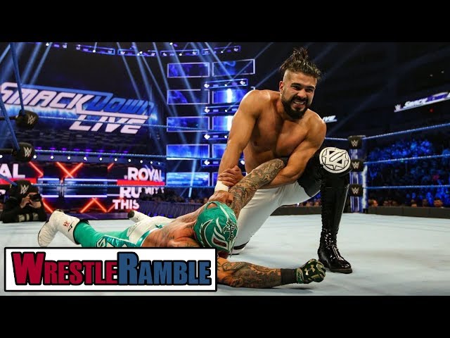 Can Rey Mysterio Or Andrade WIN Royal Rumble 2019? WWE SmackDown, Jan. 22, 2019 Review | WrestleTalk