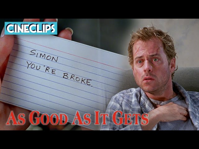 "Simon, You're Broke" | As Good As It Gets | Cineclips