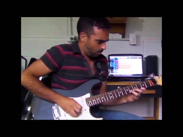 Andy James guitar competition, entry by Pedro Mejia