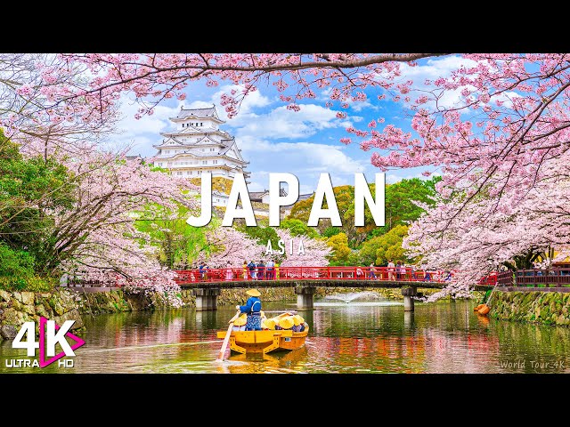 JAPAN (4K UHD) Amazing Beautiful Nature Scenery with Relaxing Music | 4K VIDEO ULTRA HD