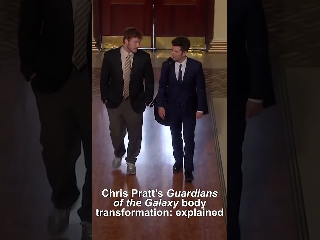 Chris Pratt's Guardians of the Galaxy Weight Loss EXPLAINED on Parks & Rec | #Shorts | Comedy Bites