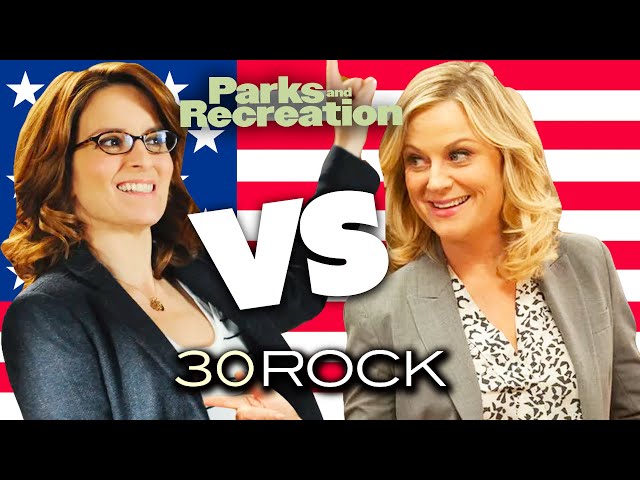 Amy Poehler Vs Tina Fey: SNL Royalty | 30 Rock Vs Parks and Recreation | Comedy Bites