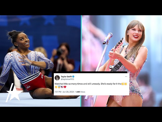 Taylor Swift REACTS To Simone Biles Using ‘Ready For It’ In Olympic Trials Floor Routine