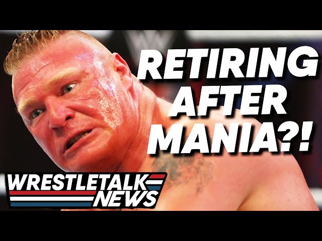Brock Lesnar RETIRING!? Lacey Evans Offensive Post Backlash! WWE Smackdown Review! | WrestleTalk