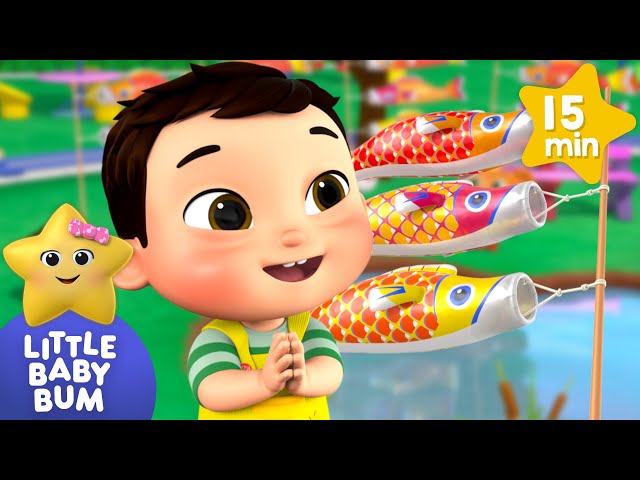 12345 Once I Caught a Fish Alive ⭐ Cute Baby Songs