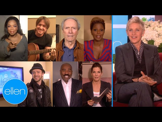 Celebrity Birthday Messages For Ellen (Season 7)
