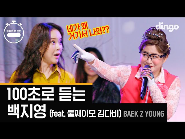 Listen to Baek Ji Young in 100 seconds (Feat. Second Aunt KimDaVi)