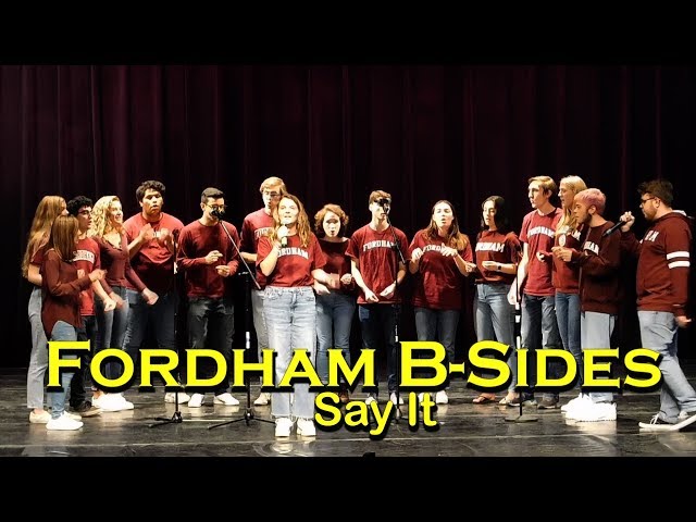 Fordham B-Sides- Say It