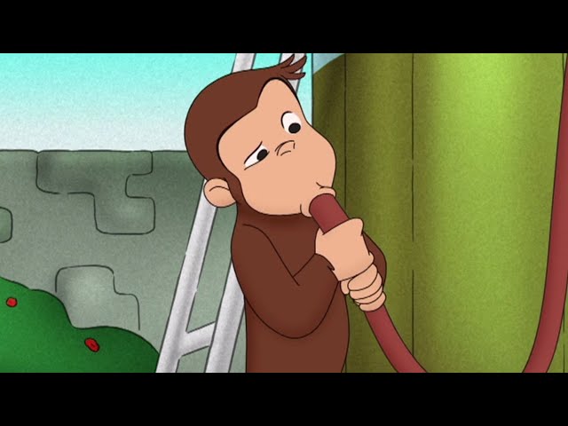 Curious George 🐵George's Simple Siphon 🐵 Kids Cartoon 🐵 Kids Movies 🐵Videos for Kids