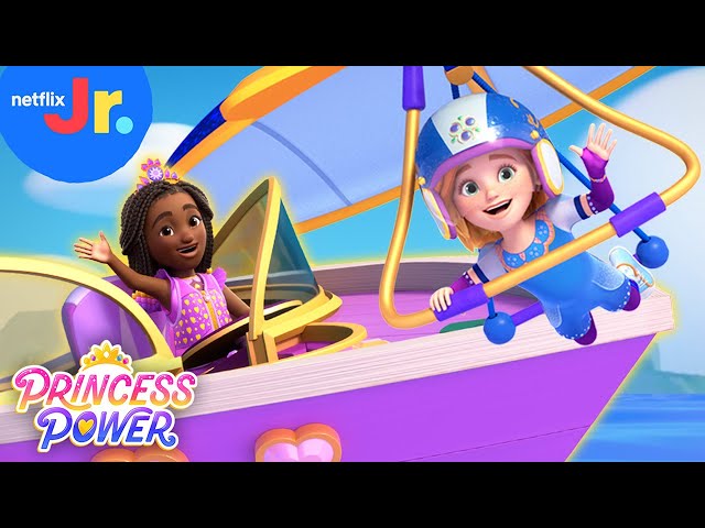 Travel Song Music & Lyric Video 👑🎶 Princess Power | Netflix Jr