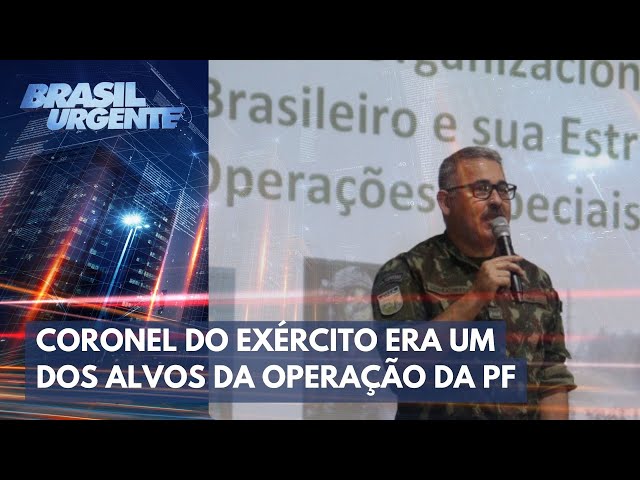 Coronel alvo de mandado de prisão da PF é preso nos EUA | Brasil Urgente