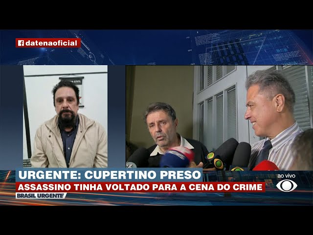 Delegados falam sobre a prisão de Paulo Cupertino