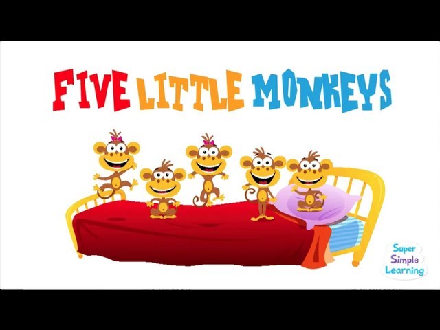 Five Little Monkeys | Super Simple Songs