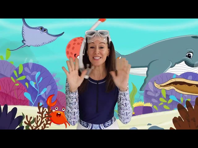 Sea Animals Children's song by Patty Shukla Learn Ocean Animals in English | Guessing Game for Kids