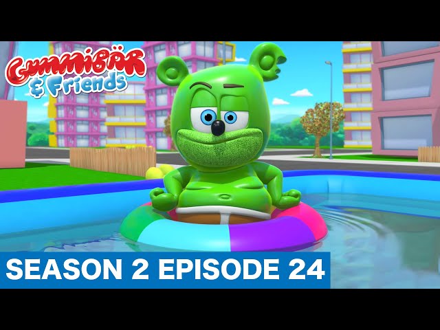 Gummy Bear Show S2 E24 "EVERYONE OUTTA THE POOL" Gummibär And Friends