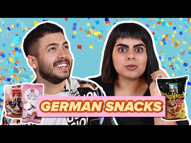 Aussies Try German Snacks