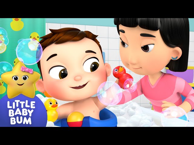 Baby Max's First Bath Song ⭐Baby Max Splashy Time! LittleBabyBum - Nursery Rhymes for Babies | LBB