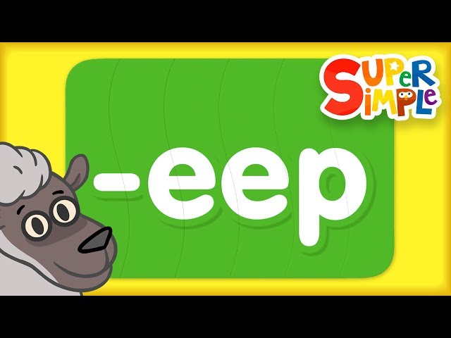 Word Family "eep" | Turn & Learn ABCs | Super Simple ABCs