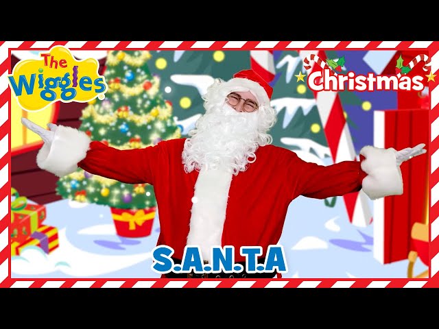 S.A.N.T.A 🎅 Kids Christmas Carol 🎄 Santa Nursery Rhyme for Toddlers 🎶 The Wiggles