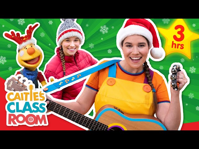 Celebrate Christmas With Caitie's Classroom! | Holiday Special Videos for Kids!